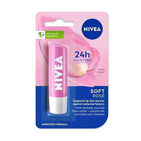 Nivea Lip Balm Soft Rose